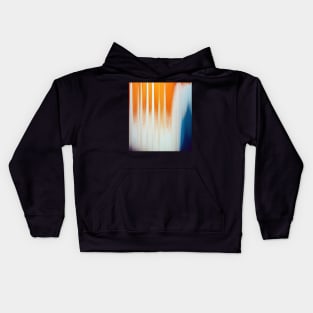 Tropical Sunset #2 Contemporary Glitch Art Kids Hoodie